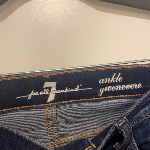 Like New, 7 For All Mankind, Gwenevere Skinny Jeans - Picture 4 of 8